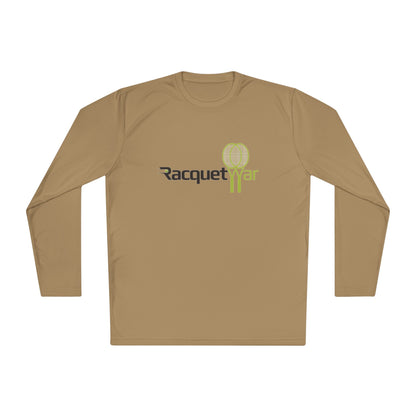 Racquet War Tennis Logo Long Sleeve Athletic Tee